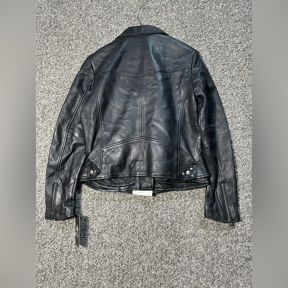 NWT Whet Blu Chloe Leather Jacket Size Large - Picture 6 of 8